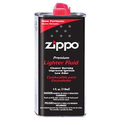 ZIPPO SMALL LIGHTER FLUID 4 FL(118ML) 1CT